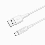 Превью Кабель HOCO X25 (USB - Type-C) белый &mdash; 4