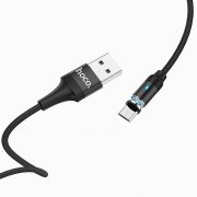 Кабель HOCO U76 магнитный (USB - micro-USB) черный — 3