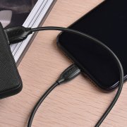 Кабель Borofone BX19 для Apple (USB - Lightning) черный — 3