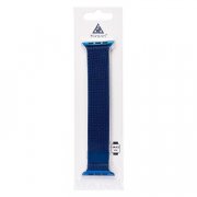 Ремешок для Apple Watch 44 mm миланский сетчатый браслет (синий) — 2