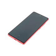 Дисплейный модуль с тачскрином для Samsung Galaxy S20 FE (G780F) (красный)
