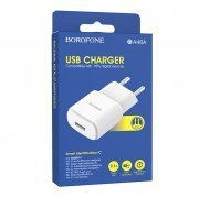 Сетевое зарядное устройство Borofone BA48A Orion USB (белый) — 2