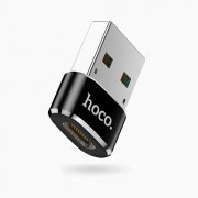 Превью Адаптер (переходник) HOCO UA6 (Type-C - USB-A) черный — 6