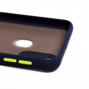 Чехол-накладка PC041 для Samsung Galaxy M21 (2021) M215G (черно-фиолетовая) — 3