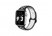 Ремешок для Apple Watch 38 mm (черно-белый) — 1