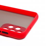 Чехол-накладка PC041 для Samsung Galaxy A13 4G (A135F) (черно-красная) — 3