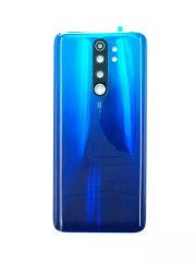 Задняя крышка для Xiaomi Redmi Note 8 (синяя) Премиум