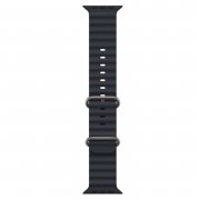 Ремешок ApW26 Ocean Band для Apple Watch 44 mm силикон (черный) — 2