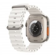 Ремешок ApW26 Ocean Band для Apple Watch 40 mm силикон (белый) — 3