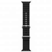 Ремешок ApW26 Ocean Band для Apple Watch 40 mm силикон (черный) — 2