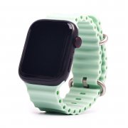 Ремешок - ApW26 Ocean Band Apple Watch 49 mm Watch 42/44/45/49мм силикон (светло-голубый)