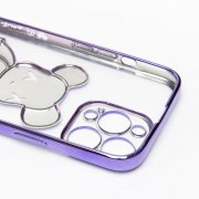 Чехол-накладка - SC330 для Apple iPhone 13 Pro (лиловая) — 2