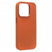 Чехол-накладка - SC311 для Apple iPhone 13 Pro (оранжевая) — 2