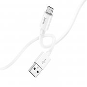 Кабель Hoco X87 Magic (USB - micro USB) (белый)