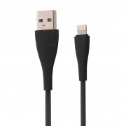 Кабель для Apple Kurato RORI-L210 (USB - lightning) (черный)