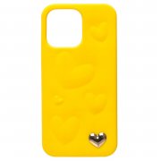 Чехол-накладка - SC319 для Apple iPhone 14 Pro Max (215459) (желтая)