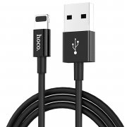 Кабель Hoco X23 Skilled для Apple (USB - lightning) (черный) — 3