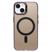 Чехол-накладка SafeMag для Apple iPhone 13 (черная) — 1