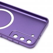Чехол-накладка Matte SafeMag для Samsung Galaxy S21 (G991B) (фиолетовая) — 2