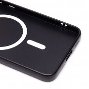 Чехол-накладка Matte SafeMag для Samsung Galaxy S22 Plus (S906B) (черная) — 3