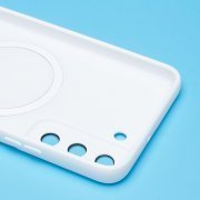 Чехол-накладка Matte SafeMag для Samsung Galaxy S22 Plus (S906B) (белая) — 2