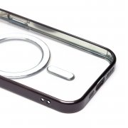 Чехол-накладка SafeMag для Apple iPhone 15 (черная) — 3