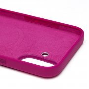 Чехол-накладка SafeMag для Apple iPhone 16 Plus (лунно-красный) — 3