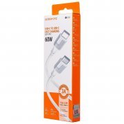 Кабель Borofone BX101 (Type C - Type C) (белый) — 2