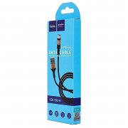 Кабель Hoco X26 (USB - micro USB) 100см (черно-золотистый) — 2