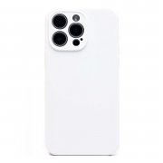 Чехол-накладка Soft Touch для Apple iPhone 15 Pro Max (белая) — 1