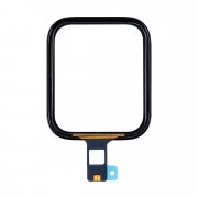 Стекло с тачскрином для Apple Watch SE 2022 44 mm в сборе с OCA пленкой (черное)