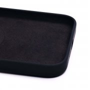 Чехол-накладка Silicone Case SafeMag для Apple iPhone 14 Plus (темная ночь) — 2