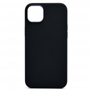 Чехол-накладка Silicone Case SafeMag для Apple iPhone 14 Plus (темная ночь) — 1