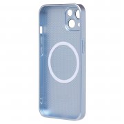 Чехол-накладка SafeMag для Apple iPhone 13 (светло-синяя) — 2