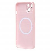 Чехол-накладка SafeMag для Apple iPhone 13 (светло-розовая) — 2