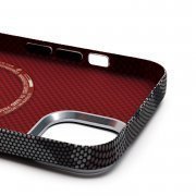 Чехол-накладка Luxo для Apple iPhone 13 (черно-серая) — 2