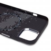 Чехол-накладка Luxo для Apple iPhone 13 (черно-серая) — 2