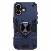 Чехол-накладка противоударный для Apple iPhone 16 (синяя) — 1