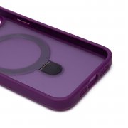 Чехол-накладка SafeMag для Apple iPhone 13 (лиловая) — 3