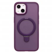 Чехол-накладка SafeMag для Apple iPhone 13 (лиловая) — 1