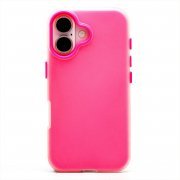Чехол-накладка для Apple iPhone 16 (розовая) — 1