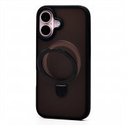 Чехол-накладка SafeMag для Apple iPhone 16 (черная) — 3
