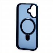 Чехол-накладка SafeMag для Apple iPhone 16 (темно-синяя) — 2