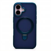 Чехол-накладка SafeMag для Apple iPhone 16 (темно-синяя) — 1