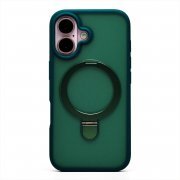 Чехол-накладка SafeMag для Apple iPhone 16 (темно-зеленая) — 1