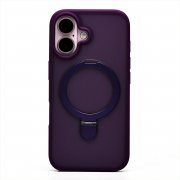 Чехол-накладка SafeMag для Apple iPhone 16 (лиловая) — 1