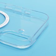 Чехол-накладка SafeMag для Apple iPhone 16 (прозрачная) — 3