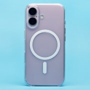 Чехол-накладка SafeMag для Apple iPhone 16 (прозрачная) — 1