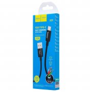 Кабель Hoco X89 Wind (USB - Type C) 100см (черный) — 2