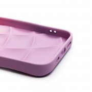 Чехол-накладка для Apple iPhone 13 (фиолетово-белая) — 2